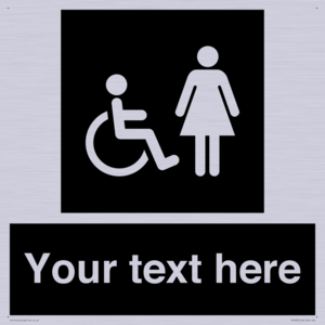 Custom information: black panel disabled and female